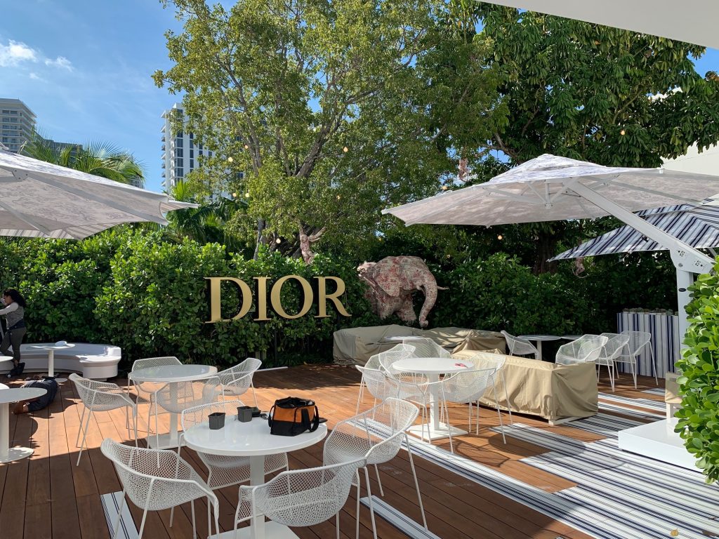 Poggesi per il Dior Cafè di Miami Poggesi