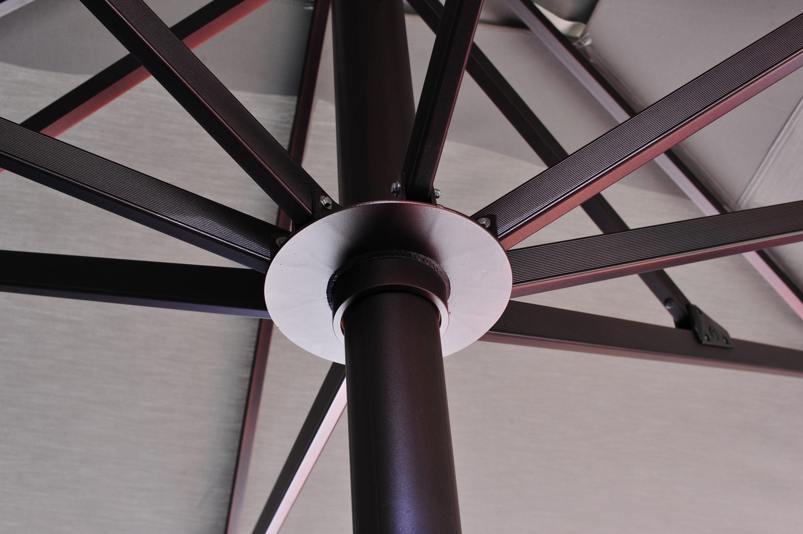 Poggesi telescopic parasol