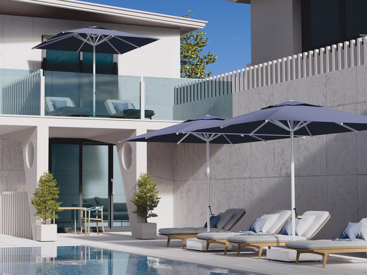 parasols for villas